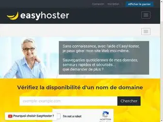 Easyhoster.com(Hébergeur cPanel) Screenshot