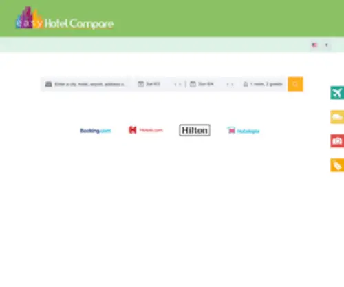 Easyhotelcompare.com(Find Cheap Deals & Discounts on Hotels) Screenshot