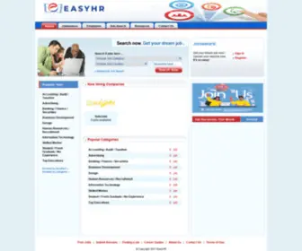 Easyhr.asia(EasyHR is a Jobs portal located in Phnom Penh) Screenshot