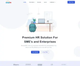 Easyhrworld.com(India's Leading HR Payroll Software loved accross various industries in India. EasyHR) Screenshot