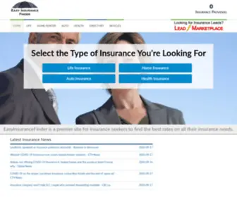 Easyinsurancefinder.com(Easy Insurance Finder) Screenshot