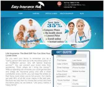 Easyinsurancehub.co.uk(Best life insurance) Screenshot