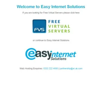 Easyinternetsolutions.co.uk(Easy Internet Services & Solutions) Screenshot