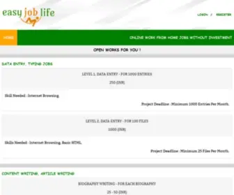 Easyjoblife.com(Easyjoblife) Screenshot