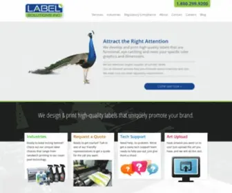 Easylabeling.com(Label Solutions) Screenshot