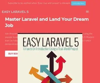 Easylaravelbook.com(Easy Laravel 5 Book) Screenshot