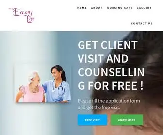 Easylifehomenursing.in(Make it Easy Life) Screenshot