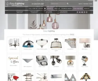 Easylighting.co.uk(EasyGroup) Screenshot