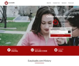 Easyloade.com(Online Mobile Recharge) Screenshot