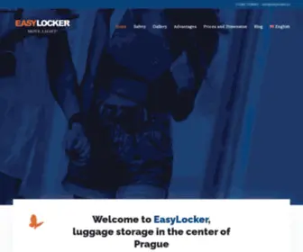 Easylocker.cz(Luggage Storage in Prague) Screenshot