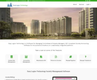 Easylogictechnology.com(Easy Logics Technology) Screenshot