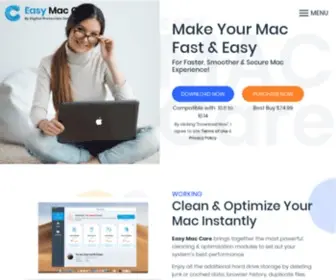 Easymaccare.com(Easy Mac cleaner) Screenshot