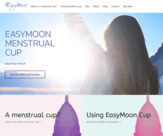 Easymoons.com(EasyMoon Menstrual Cup) Screenshot