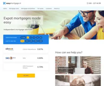 Easymortgage.nl(Expat mortgages made easy) Screenshot