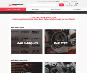 Easymotoculture.com(Easy Concept Motoculture) Screenshot