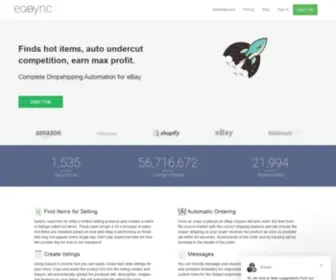 Easync.io(Automated Dropshipping Software) Screenshot