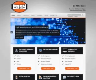 Easynet.net.au(Easy Internet Services Mackay) Screenshot