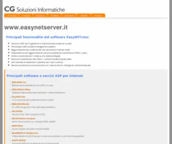 Easynetserver.it(Easynet cms) Screenshot