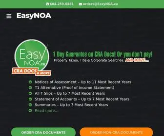 Easynoa.ca(EasyNOA) Screenshot