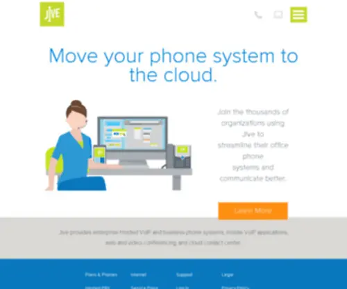 Easyofficephone.com(Hosted PBX and Business VoIP from Easy Office Phone) Screenshot