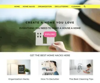 Easyorganizedhome.com(Easy Organized Home) Screenshot
