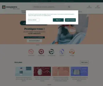 Easypara.fr(Tous vos articles parmi les plus grandes marques sur notre parapharmacie en ligne) Screenshot