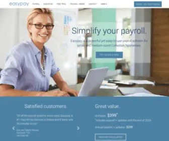 Easypay.ca(Easypay Payroll) Screenshot