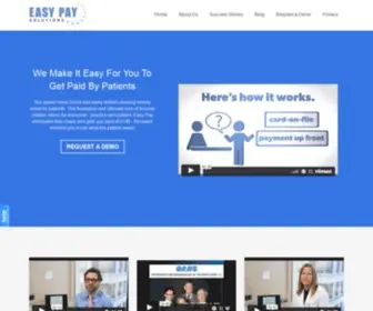 Easypaycollect.com(The Easiest Way to Collect Patient Receivables) Screenshot