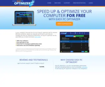 Easypcoptimizer.com(Easy PC Optimizer) Screenshot