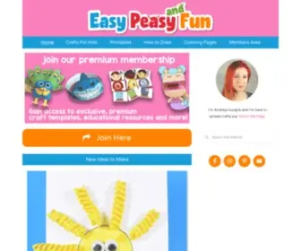 Easypeasyandfun.com(Easy Peasy and Fun) Screenshot