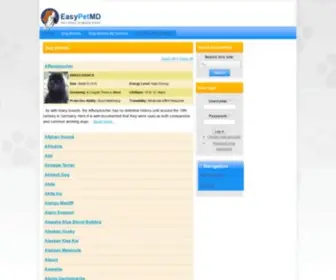 Easypetmd.com(Pet Health Made Easy) Screenshot