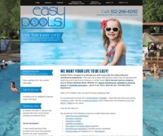 Easypools.com(Easy Pools) Screenshot