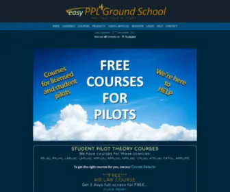 Easypplgroundschool.com(Easy PPL Ground School) Screenshot