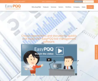 EasypQq.co.uk(Easy PQQ Tender and Bid Management Software) Screenshot