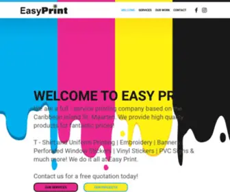 Easyprint-SXM.com(We are a full) Screenshot