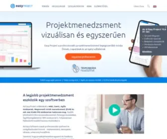 Easyproject.hu(Projektmenedzsment vizuálisan és egyszerűen) Screenshot