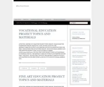 Easyprojectmaterials.com(Easy Project Materials) Screenshot
