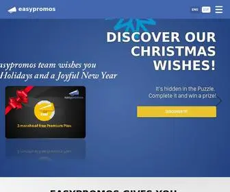 Easypromosapp.com(Create Giveaways) Screenshot