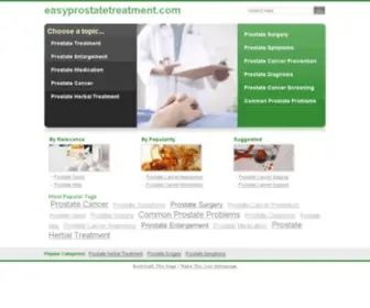 Easyprostatetreatment.com(Easyprostatetreatment) Screenshot