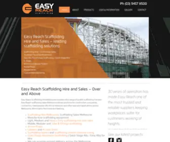 Easyreachscaffolding.com.au(Scaffolding Hire Melbourne) Screenshot