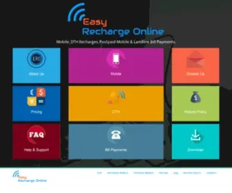 Easyrechargeonline.com(Easy Recharge Online) Screenshot