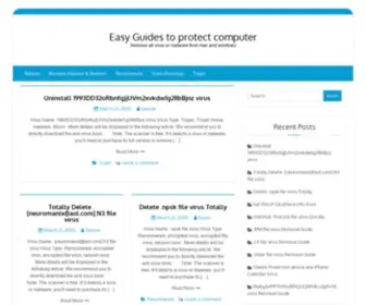 Easyremovalguide.com(Easy Guides to protect computer) Screenshot