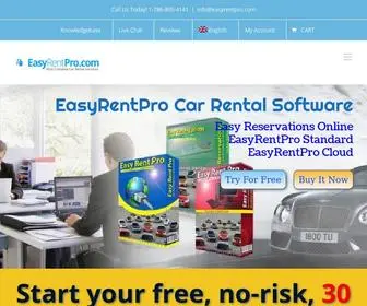 Easyrentpro.com(Online Car Rental Software System To Manage Your Vehicle Rental Business) Screenshot