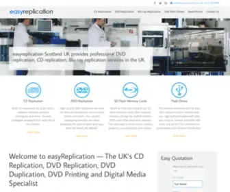 Easyreplication.co.uk(DVD Replication) Screenshot
