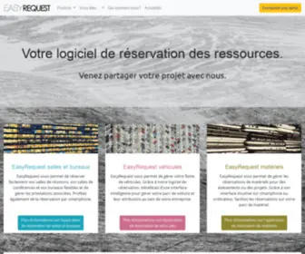Easyrequest.fr(Logiciel de réservation de ressources) Screenshot