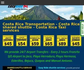 Easyridecostarica.com(Easy Ride Costa Rica) Screenshot