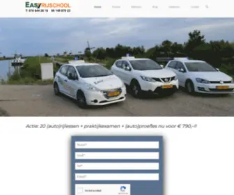 Easyrijopleidingen.nl(Easy Rijschool) Screenshot