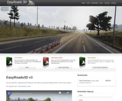 Easyroads3D.com(Easyroads3D) Screenshot