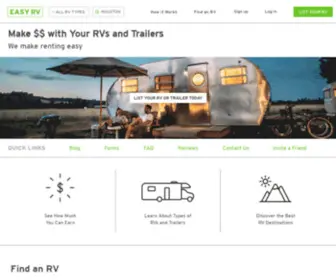 Easyrv.com(Used RVs for sale) Screenshot