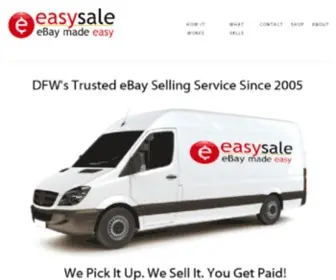 Easysale.net(Dallas eBay Consignment Store) Screenshot